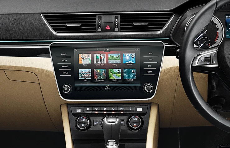 Infotainment System Display
