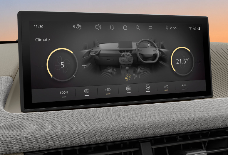 Infotainment System Display