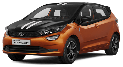 Atomic Orange With Black Roof