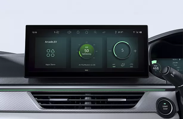 Infotainment System Display