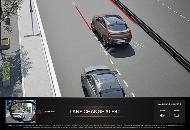 LCA (Lane Change Alert)