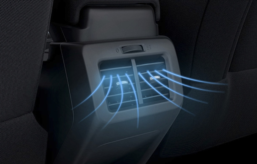 Second Row AC Vents