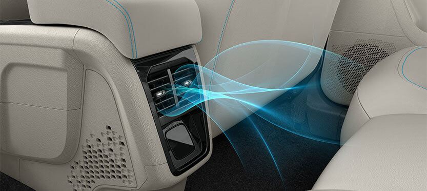 Second Row AC Vents