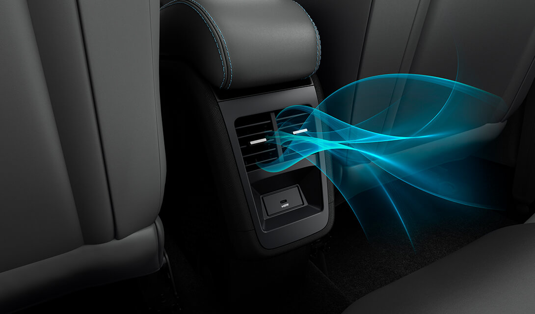 Second Row AC Vents