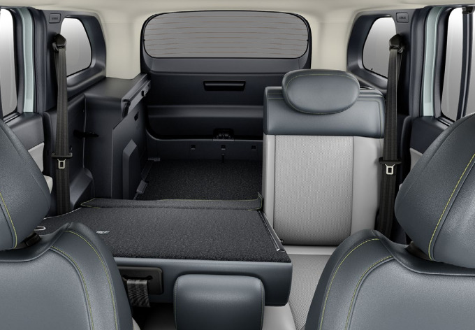 Boot Space with foldable Seats