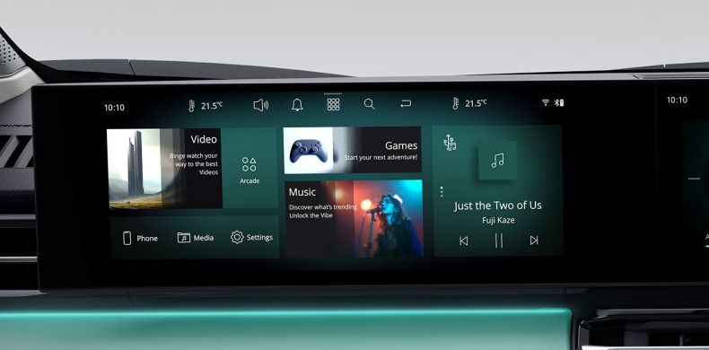 Infotainment System Display