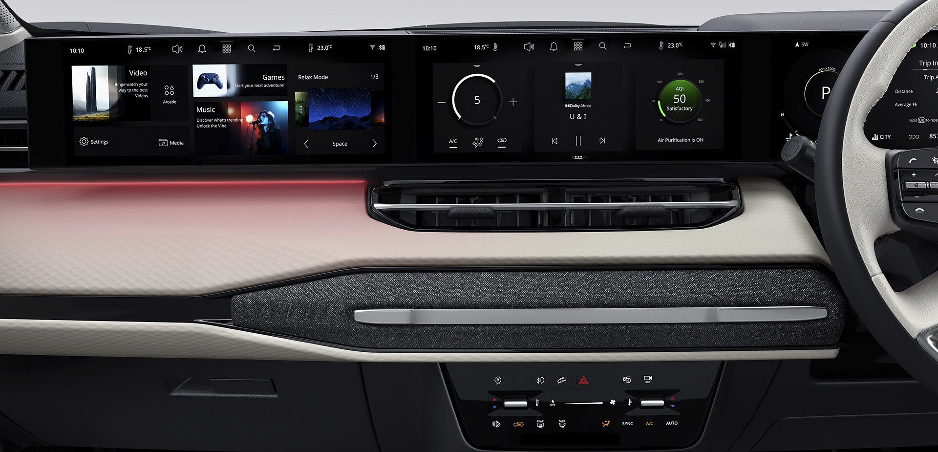 Infotainment System Display
