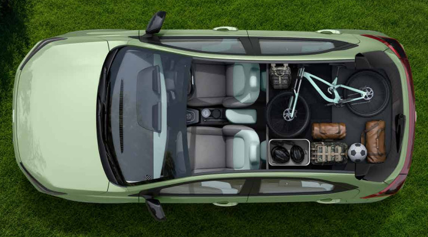 Boot Space with foldable Seats