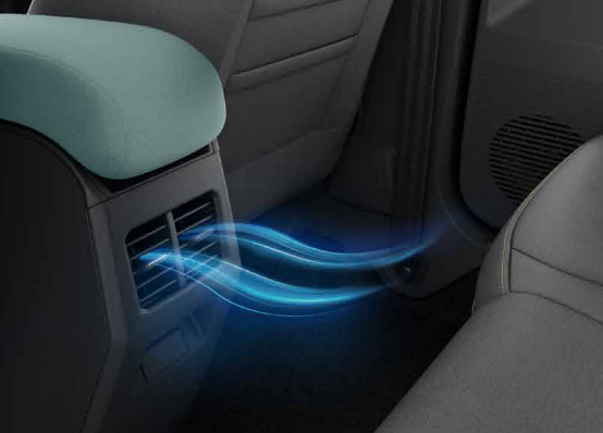 Second Row AC Vents