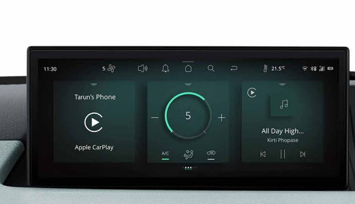Infotainment System Display