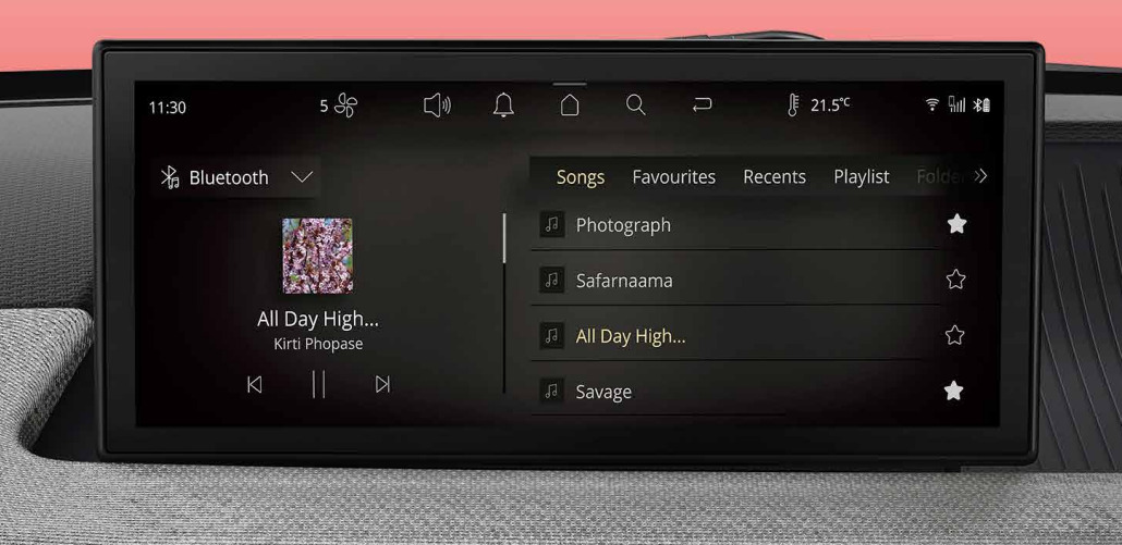Infotainment System Display
