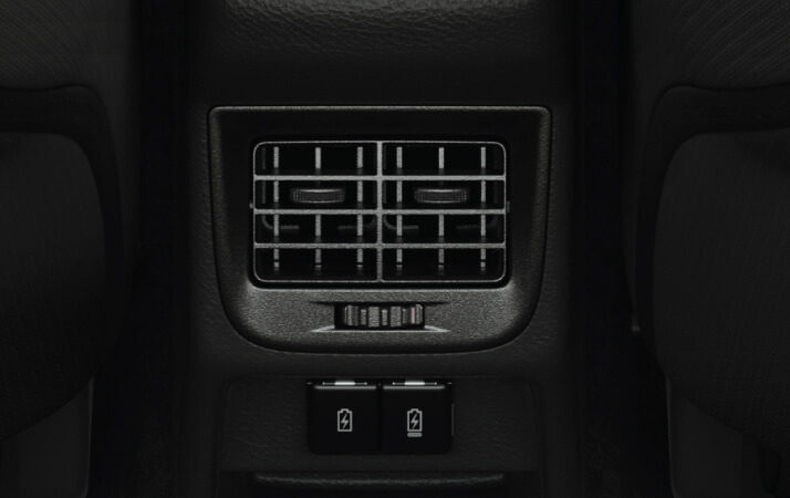 Second Row AC Vents