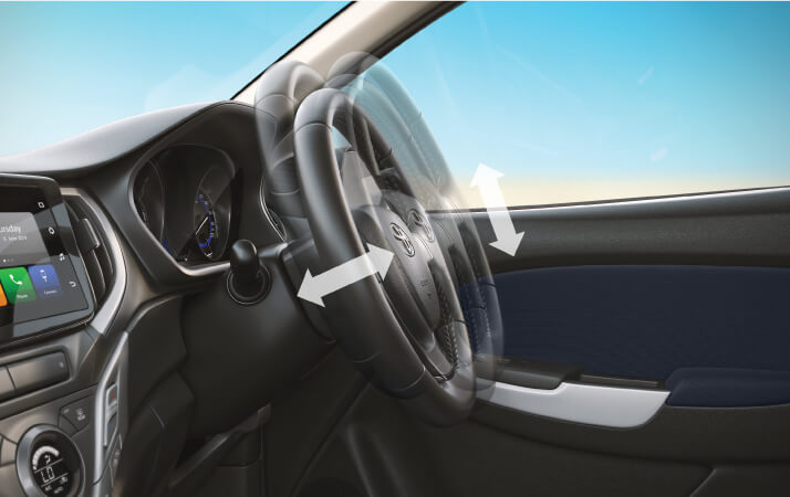 Adjustable Steering