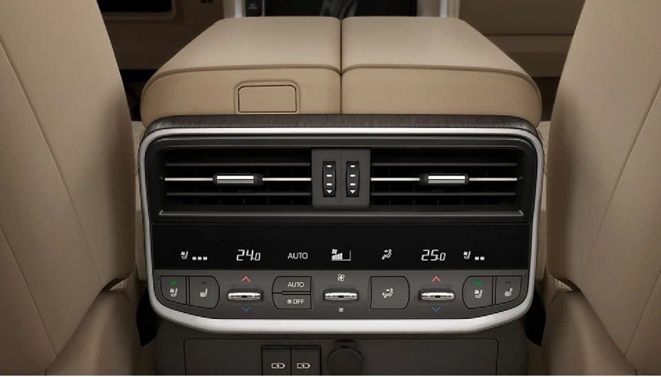 Second Row AC Vents