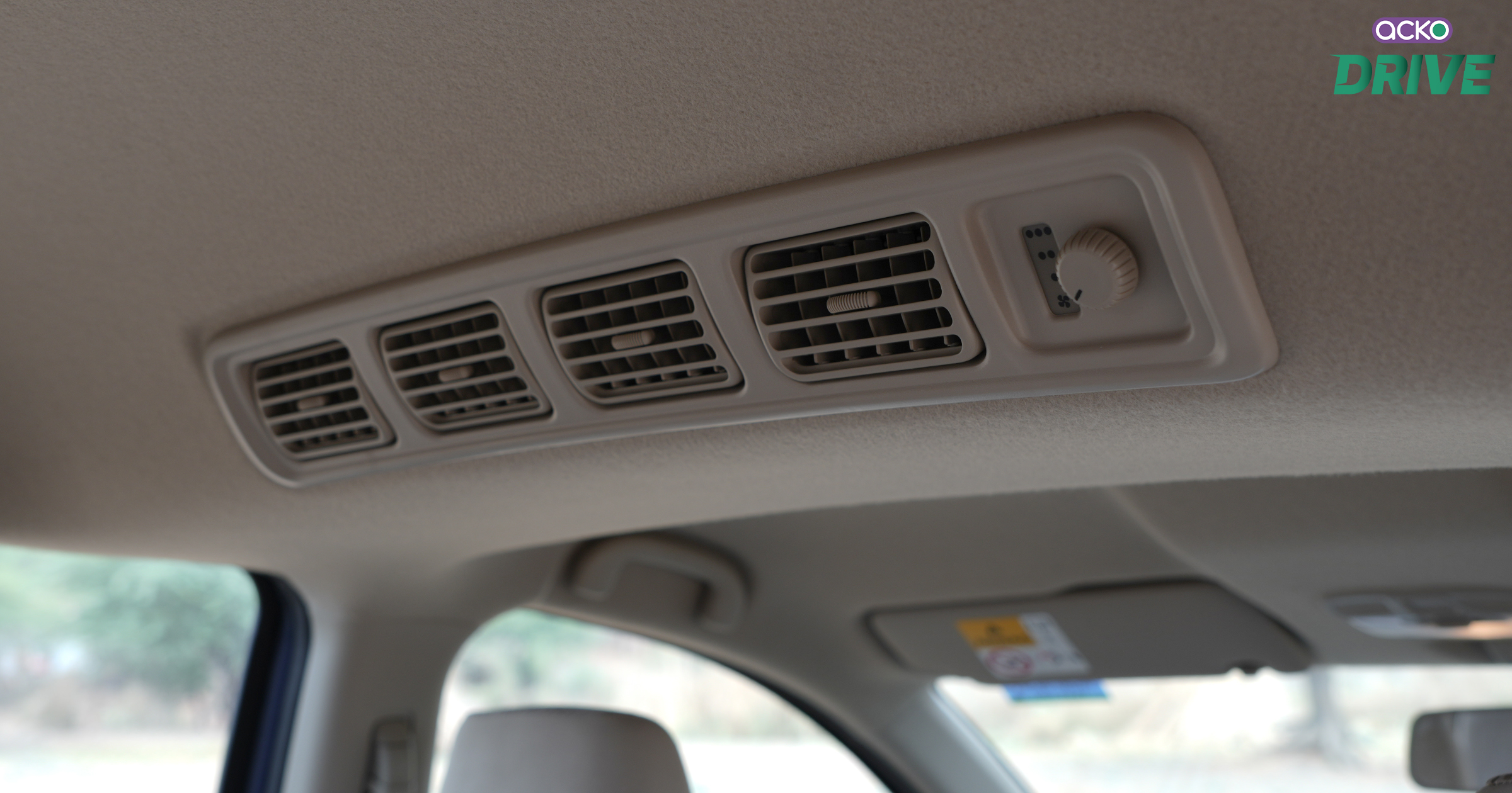Second Row AC Vents
