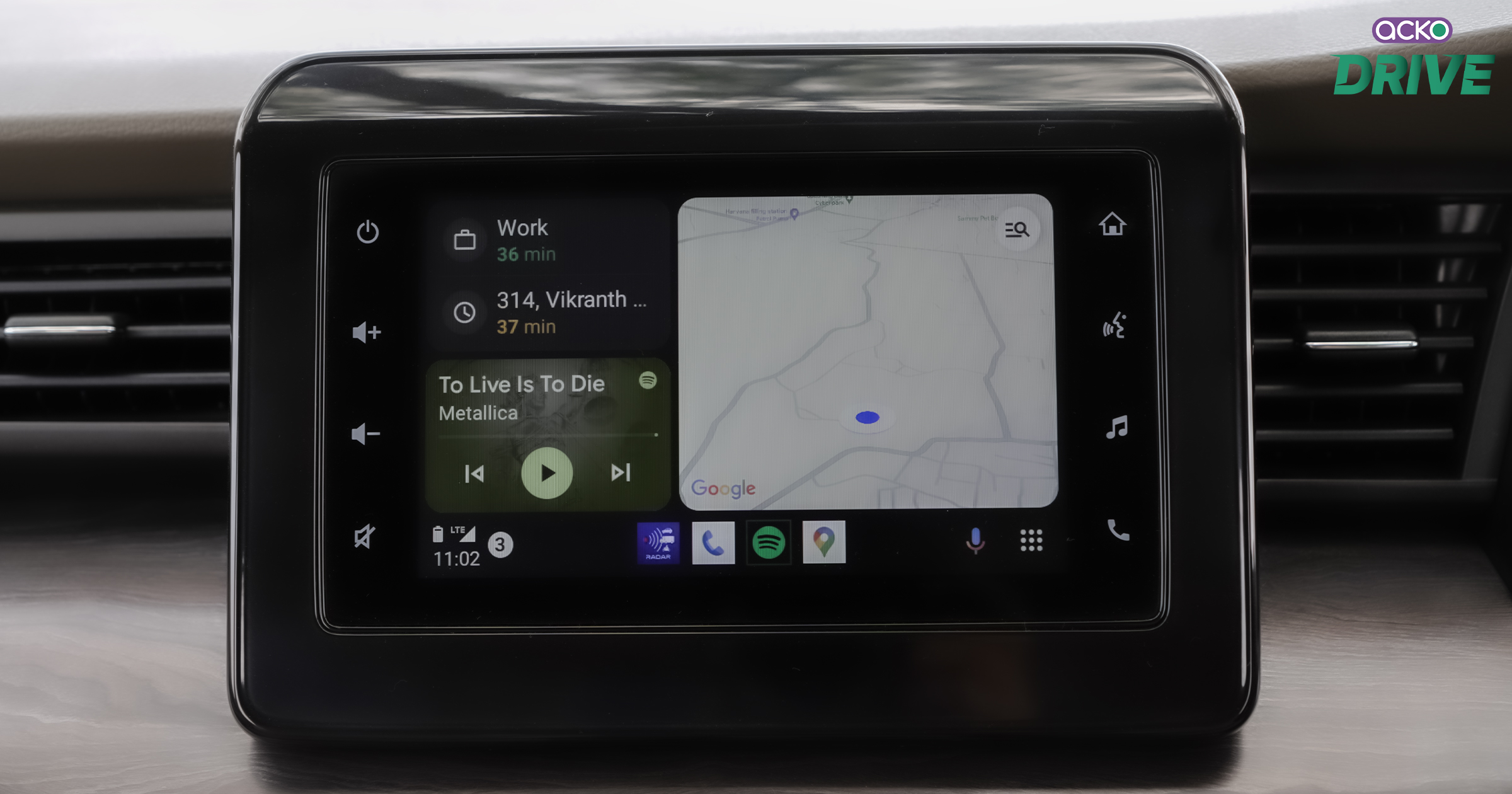 Infotainment System Display