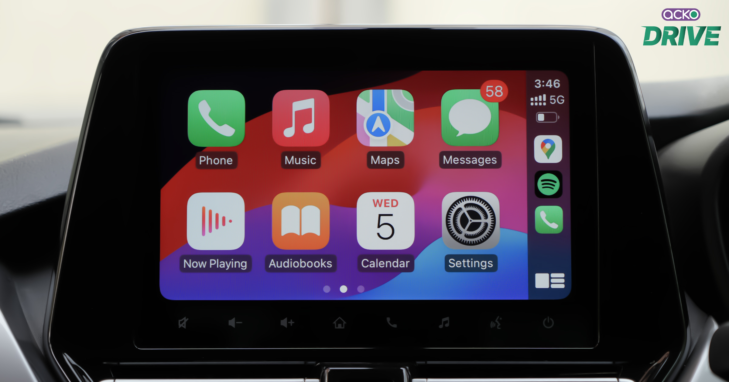 Infotainment System Display