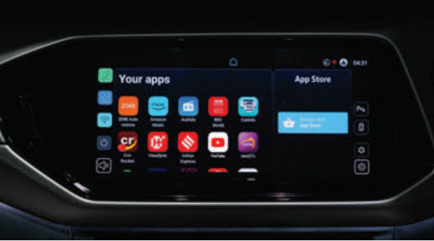 Infotainment System Display